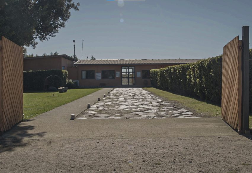 Ingresso al centro servizi del Parco