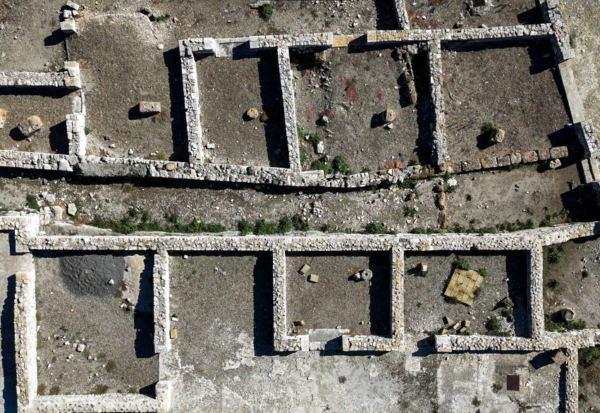 Particolare della Domus del Criptoportico